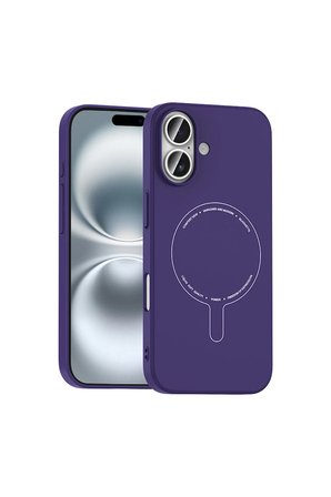 Apple iPhone 18 Uyumlu Kılıf Magesafe Özellikli Sert PC Zr-Elio
