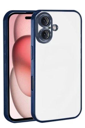 iPhone 18 Kılıf Silikon Lazer Lensli Kamera Korumalı Azn-Rzr