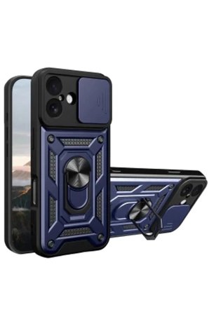 iPhone 18 Kılıf Standlı Kamera Korumalı Tank Kapak Azn-Pars