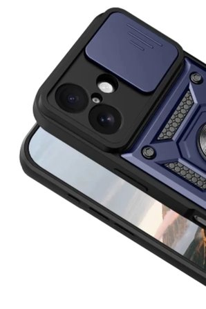 iPhone 18 Kılıf Standlı Kamera Korumalı Tank Kapak Azn-Pars
