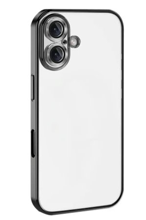 iPhone 18 Kılıf Silikon Lazer Lensli Kamera Korumalı Azn-Rzr