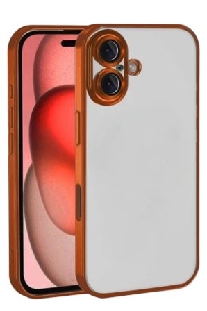 iPhone 18 Kılıf Silikon Lazer Lensli Kamera Korumalı Azn-Rzr