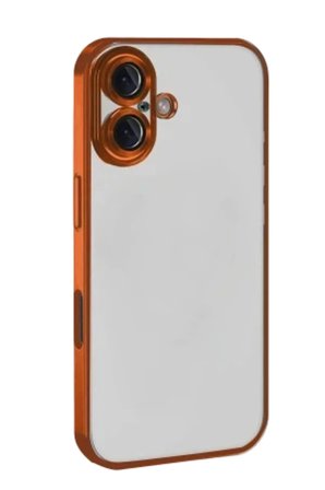 iPhone 18 Kılıf Silikon Lazer Lensli Kamera Korumalı Azn-Rzr