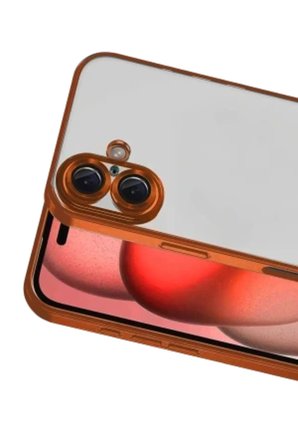 iPhone 18 Kılıf Silikon Lazer Lensli Kamera Korumalı Azn-Rzr