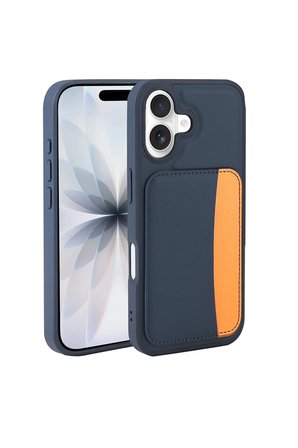 iPhone 18 Kılıf Kartlıklı Silikon Kapak Zr-XKart