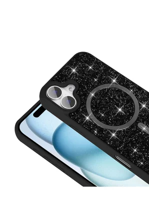 Apple iPhone 18 Kılıf M-safe Şarj Özellikli Kamera Standlı Zr-Notron