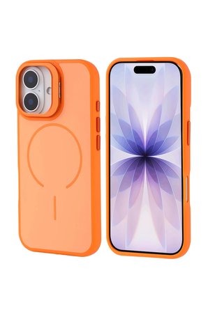 Apple iPhone 18 Kılıf M-safe Şarj Özellikli Kamera Standlı Zr-Notron