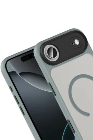 iPhone 18 Air Kılıf M-Safe Şarj Özellikli Azn-Megane
