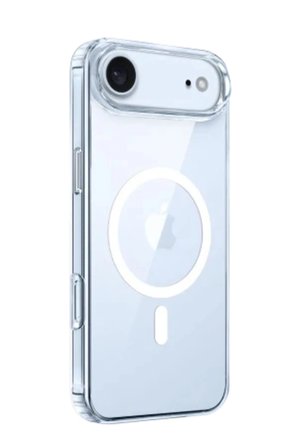 iPhone 18 Air Kılıf M-Safe Şarj Özellikli Şeffaf Azn-YeSiPC03