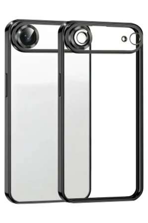 iPhone 18 Air Kılıf Silikon Lazer Lensli Kamera Korumalı Azn-Rzr