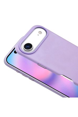 Apple iPhone 18 Air Kılıf M-safe Şarj Özellikli PU Deri Görünümlü Zr-Kupra