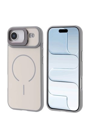 Apple iPhone 18 Air Kılıf M-safe Şarj Özellikli Kamera Standlı Zr-Notron