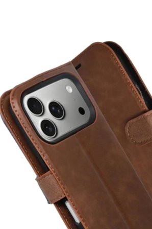 iPhone 18 Pro Kılıf Standlı Cüzdankı Kılıf Azn-TrendS