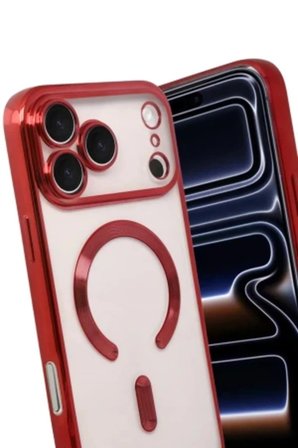 iPhone 18 Pro Kılıf M-Safe Şarj Özellikli Azn-Kross