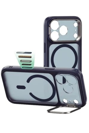 iPhone 18 Pro Kılıf M-Safe Şarj Özellikli Standlı Premium Azn-EsrClassic