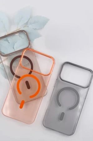 iPhone 18 Pro Kılıf M-Safe Şarj Özellikli Premium Azn-JKoBlank