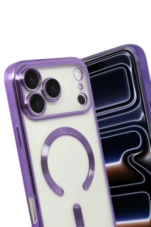 iPhone 18 Pro Kılıf M-Safe Şarj Özellikli Azn-Kross