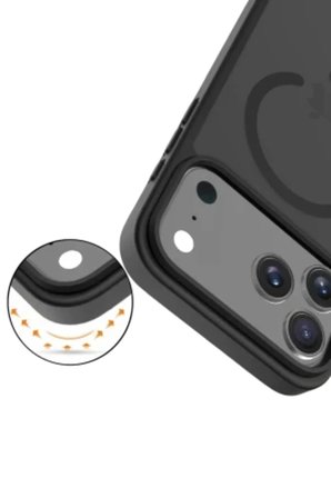 iPhone 18 Pro Kılıf M-Safe Şarj Özellikli Kapak Azn-Jota