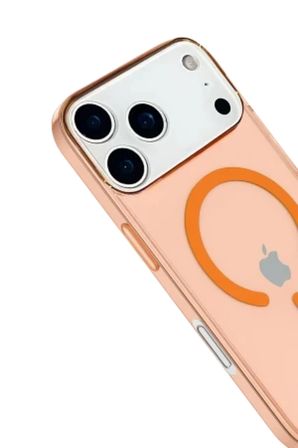 iPhone 18 Pro Kılıf M-Safe Şarj Özellikli İnce Azn-PCReal