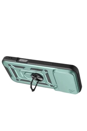 iPhone 18 Pro Kılıf Standlı Kamera Korumalı Tank Kapak Azn-Pars