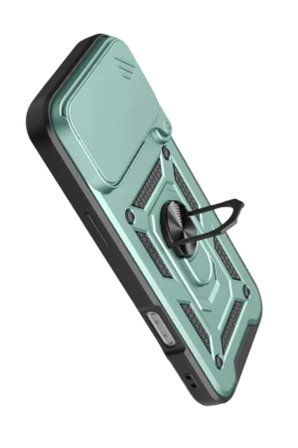 iPhone 18 Pro Kılıf Standlı Kamera Korumalı Tank Kapak Azn-Pars