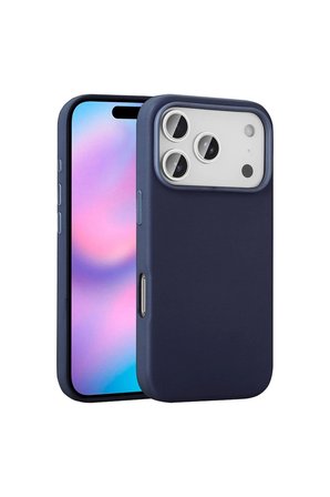 Apple iPhone 18 Pro Kılıf M-safe Şarj Özellikli PU Deri Görünümlü Zr-Kupra