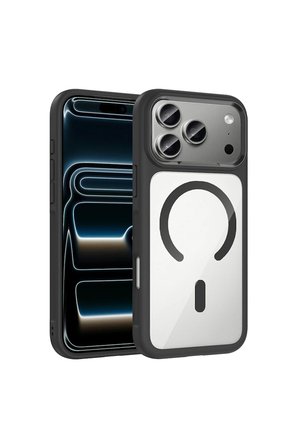 iPhone 18 Pro Kılıf M-Safe Şarj Metal Kapak Zr-Tiko