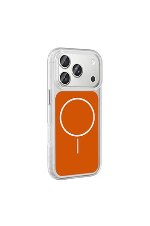 Apple iPhone 18 Pro Kılıf Metal Buton Tasarımlı Zr-ikonik