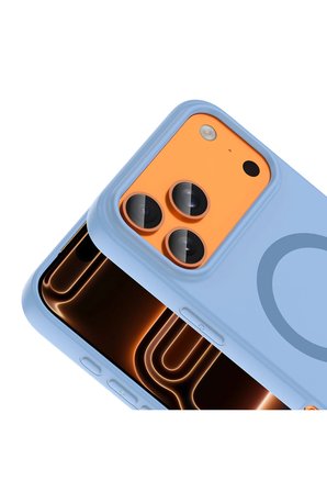 Apple iPhone 18 Pro Max Uyumlu Kılıf Magesafe Özellikli Mat Siilikon Zr-Aris
