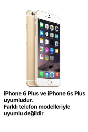 Apple iPhone 6 Plus Uyumlu Nazar Boncuğu Tasarımlı Parlak Silikon Kılıf
