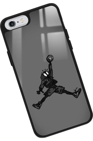 Apple iPhone 6 Plus Uyumlu Basketbol Tasarımlı Parlak Silikon Kılıf
