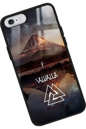 Apple iPhone 6 Plus Uyumlu Valhalla Tasarımlı Parlak Silikon Kılıf