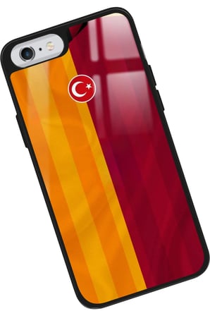 Apple iPhone 6 Plus Uyumlu Futbol Takımı Tasarımlı Parlak Silikon Kılıf