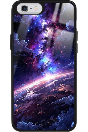 Apple iPhone 6s Plus Uyumlu Soyut Sanat Tasarımlı Parlak Silikon Kılıf