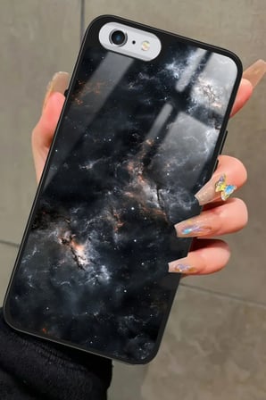 Apple iPhone 6s Plus Uyumlu Soyut Sanat Tasarımlı Parlak Silikon Kılıf