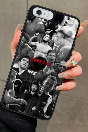 Apple iPhone 6s Plus Uyumlu Poster Tasarımlı Parlak Silikon Kılıf