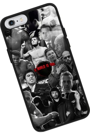 Apple iPhone 6s Plus Uyumlu Poster Tasarımlı Parlak Silikon Kılıf