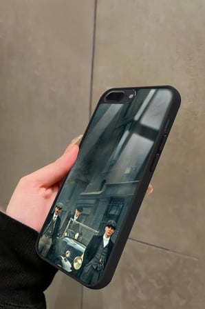 Apple iPhone 7 Plus Uyumlu Peaky Blinders Tasarımlı Parlak Silikon Kılıf