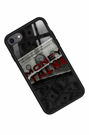 Apple iPhone 7 Uyumlu Money Tasarımlı Parlak Silikon Kılıf