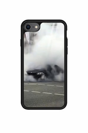 Apple iPhone 7 Uyumlu Araba Tasarımlı Parlak Silikon Kılıf