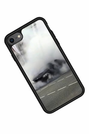 Apple iPhone 7 Uyumlu Araba Tasarımlı Parlak Silikon Kılıf