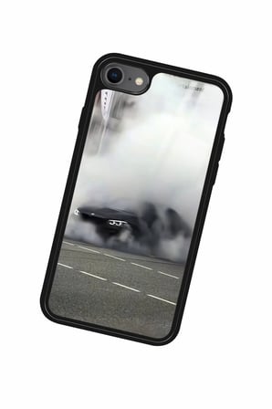 Apple iPhone 7 Uyumlu Araba Tasarımlı Parlak Silikon Kılıf