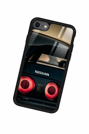 Apple iPhone 7 Uyumlu Araba Tasarımlı Parlak Silikon Kılıf