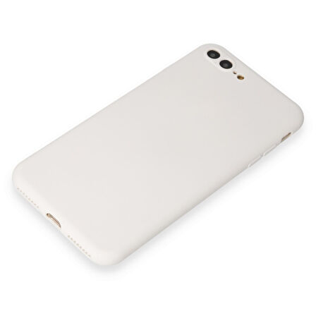 Apple iPhone 8 Plus Kılıf Soft Esnek Silikon Kılıf Zipax-First