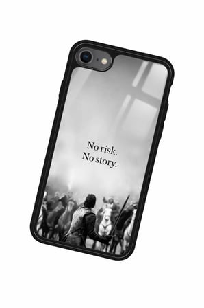 Apple iPhone 8 Uyumlu Jhon Snow Tasarımlı Parlak Silikon Kılıf