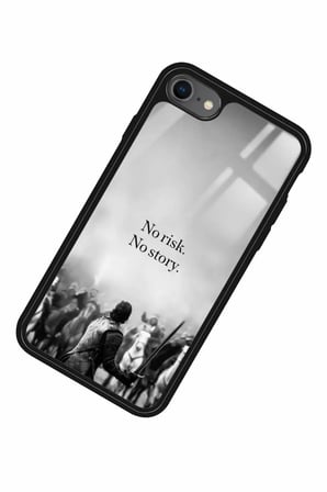 Apple iPhone 8 Uyumlu Jhon Snow Tasarımlı Parlak Silikon Kılıf