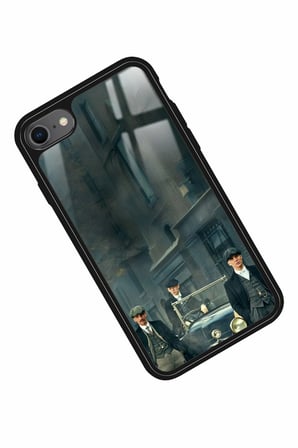 Apple iPhone 8 Uyumlu Peaky Blinders Tasarımlı Parlak Silikon Kılıf