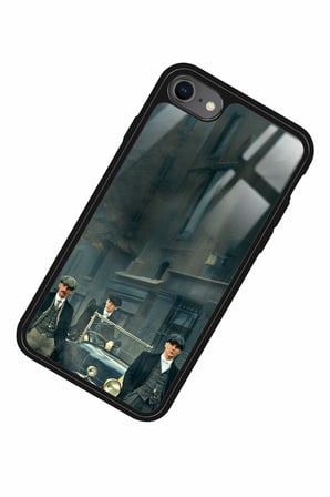 Apple iPhone 8 Uyumlu Peaky Blinders Tasarımlı Parlak Silikon Kılıf