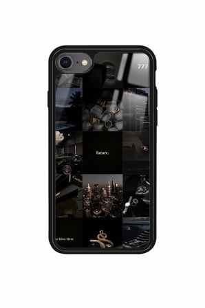 Apple iPhone 8 Uyumlu Mafia Tasarımlı Parlak Silikon Kılıf