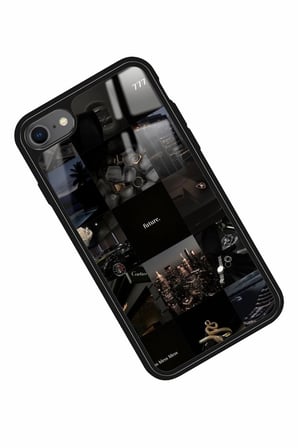 Apple iPhone 8 Uyumlu Mafia Tasarımlı Parlak Silikon Kılıf